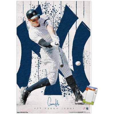 Trends International Mlb New York Yankees - Gerrit Cole 22 Framed Wall  Poster Prints White Framed Version 14.725 X 22.375 : Target