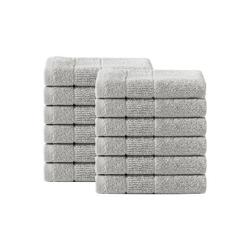 Tommy Bahama Island Retreat 12-Piece White Cotton Wash Towel Set