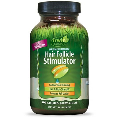 Hair Follicle Stimulator by Irwin Naturals  -  60 Softgel