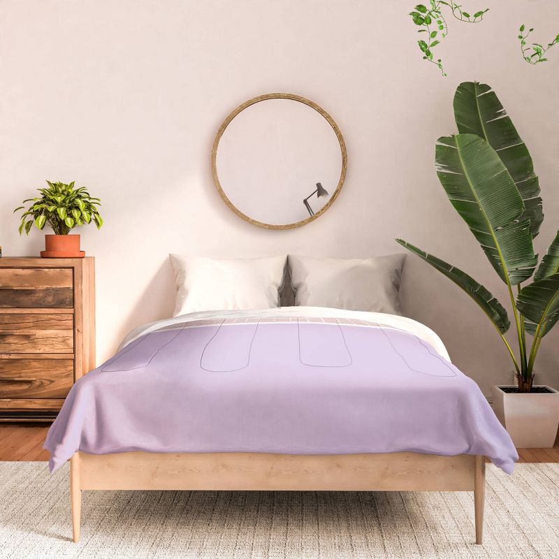 Deny Designs Summer Sun Comforter Bedding Set Pink, 3 of 5