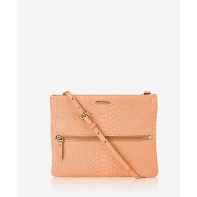  GiGi New York Orange Cathy Crossbody Bag 