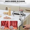 VEVOR Manual Meat Grinder, 304 Stainless Steel Hand Meat Grinder with Steel Table Clamp, Meat Mincer Sausage Maker & 2 Cutting Plates - 4 of 4