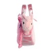 Aurora Small Bubblegum Llama Fancy Pals Fashionable Stuffed Animal Pink ...