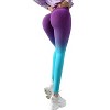 Women's Ode to Ombre Sculpting Leggings - Rockstar Peach - 2 of 2