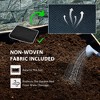 Gulches 2-Tier Raised Garden Bed with Trellis - Elevated Wooden Planter for Vegetables & Flowers - 4 of 4