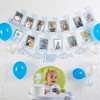 Kate Aspen 1st Birthday Milestone Photo Banner & Cake Topper - Shark Party | 28482NA - 2 of 4