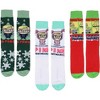 A Christmas Story Adult Holiday Inspired 6-Pack Crew Socks For Men And Women Mid-Calf Multicoloured - 3 of 4