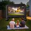VEVOR 15FT Inflatable Movie Screen, Inflatable Projector Screen with Portable Storage Bag, 16:9 Easy Set Up Movie Projection, Black - 2 of 4