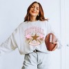Simply Sage Market Women's Graphic Sweatshirt  Football Season Pink Helmet - 2 of 4