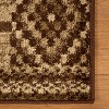 Modern Block Patchwork Power-Loomed Living Room Bedroom Entryway Indoor Area Rug or Runner by Blue Nile Mills - 4 of 4