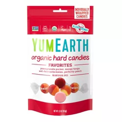 YumEarth Organic Favorite Fruit Hard Candies - 9.9oz