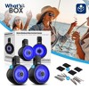Waterproof 8" Marine Wakeboard Tower Speakers for Boating with 300W Power, Dual Speakers, Compatible with All Audio Devices - 2 of 4