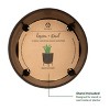 Bloem Hopson Round Resin Planter Pot with Metal Stand Indoor and Outdoor Gardening - 4 of 4
