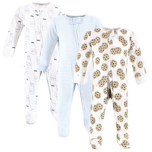 Touched by Nature Organic Cotton Sleep and Play, Cookies And Milk - 1 of 4