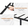Garden Elements Luna Steel Modern Queen Bed Frame, Black Frame for Queen Size Mattress - 2 of 4