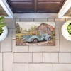 Stupell Industries Vintage Truck With Flowers Printed Outdoor Door Mat, design by Nina Blue, 18"x30" - 3 of 4