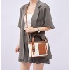 MKF Collection Wren faux leather trim Tote Bag by Mia K - 3 of 4