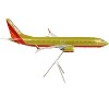 Boeing 737 MAX 8 Commercial Aircraft "Southwest Airlines" Gold and Red "Gemini 200" 1/200 Diecast Model Airplane by GeminiJets - 2 of 3