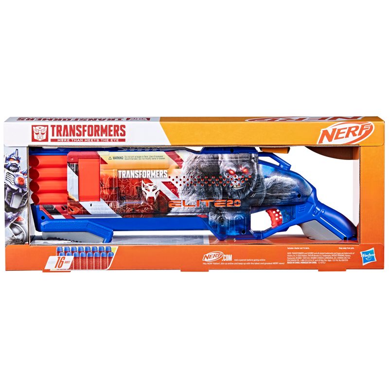 NERF Transformers Optimus Primal Dart Blaster, 3 of 5