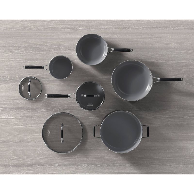 Select by Calphalon 8pc Oil Infused Ceramic Cookware Set, 3 of 8