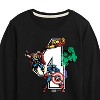 Boys' - Marvel - Avengers Birthday 4 Long Sleeve Graphic T-Shirt - 2 of 4
