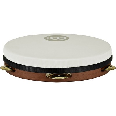 MEINL Vented Jingle Pandeiro African Brown 10 in.
