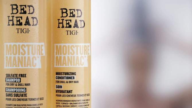 TIGI Bed Head Moisture Maniac Moisturizing Hair Care Collection - 25.36 fl oz/2ct, 6 of 7, play video