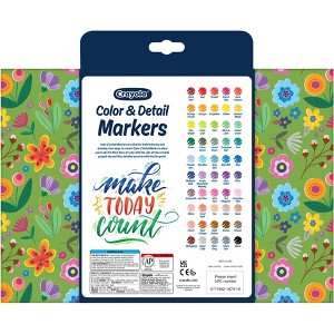Crayola 50ct Color and Detail Markers - 1 of 4