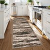 Modern Abstract Soft Non Slip Bedroom Rugs Low Pile Washable Carpet for Living Room - 2 of 4