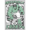 Men's Marvel Hulk St. Patrick's Day Comic Incredibly Lucky Sweatshirt - 2 of 4