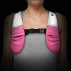 GreatShield GLO Waterproof LED Sport Vest with 2 Front Pockets (Standard Version) - Pink (L - Fits Shoulder Width > 17in) - 2 of 4