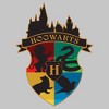 Juniors Harry Potter Outline Hogwarts Crest T Shirt - 2 of 2