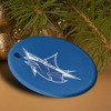 Elizabeth City State University Primary Logo Porcelain Holiday Christmas Tree Ornament  2.8" (7.1 cm) - 4 of 4