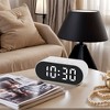 REGALWOVEN Digital Corded Electric Plastic Adjustable Volume Alarm Clock 4.1"L x 1.6"W x 1.6"H1 Pc - 2 of 4