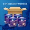 TENA Intimates for Women Incontinence & Postpartum Underwear - Overnight Absorbency - 2 of 4