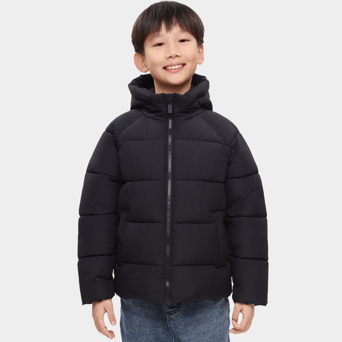 Rokka&Rolla Boys' Ripstop Winter Coat Kids' Fleece Lined Jacket