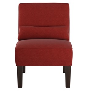 Burke Slipper Chair Linen Antique Red - Threshold