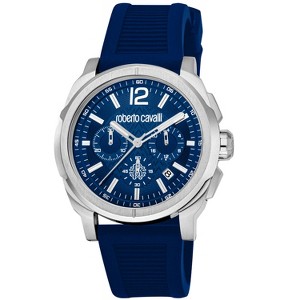 Roberto Cavalli Men's Classic Blue Dial Watch - RC5G085P0055 - 1 of 1