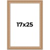 PosterPalooza | Weathered Yellow Picture Frame - UV Acrylic, Foam Board Backing, Hanging Hardware - 2 of 4
