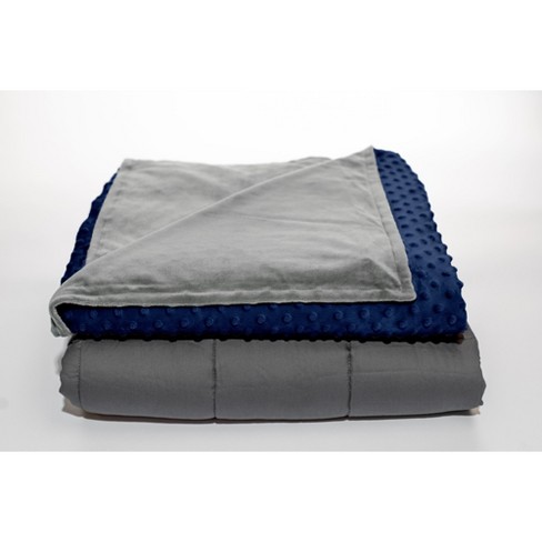 48x72 Temperature Balancing Weighted Blanket Gray - Tranquility : Target