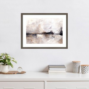 Amanti Art Abstract Landscape Crop by Yvette St. Amant Wood Framed Wall Art Print - 1 of 4