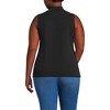 Lands' End Women's Sleeveless Polished Essentials Mock Neck Top - 2 of 3