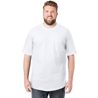 Boulder Creek by KingSize  Heavyweight Crewneck Pocket T-Shirt