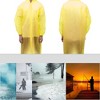Unique Bargains Waterproof Reusable Rain Ponchos with Hood and Drawstring for Men and Women EVA 2 Pcs - 2 of 4
