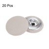 Unique Bargains Metal Shank Round Cloth Covered DIY Sewing Buttons 20 Pcs - 3 of 4