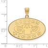 Black Bow Jewelry 14k Yellow Gold Auburn Tigers NCAA Large Pendant - 2 of 3