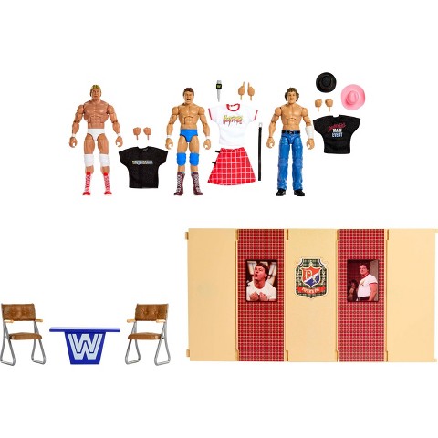 Детские фигурки WWE Elite Collection Piper's Pit Interview Action Figure Set - 3pk