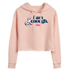 Women's - Barbie - I Am Kenough Cropped Graphic Hoodie - 1 of 3