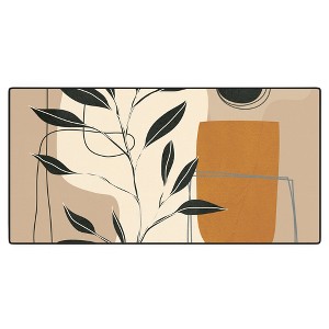 Nadja Abstract Shapes 06 Desk Mat - Deny Designs - 1 of 3