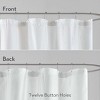 PAGED 72x72 Inch Shower Curtain Modern Shower Curtain with Ombre Design for Bathroom, Machine Washable - 4 of 4